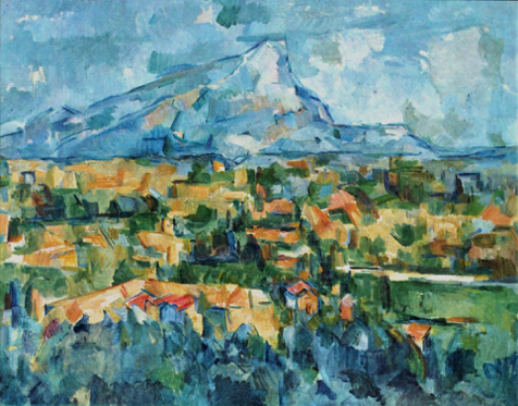 Buff Fig 12 Mont Sainte-Victoire Paul Cézanne 1902-1904, oil on canvas, Philadelphia Museum of Art